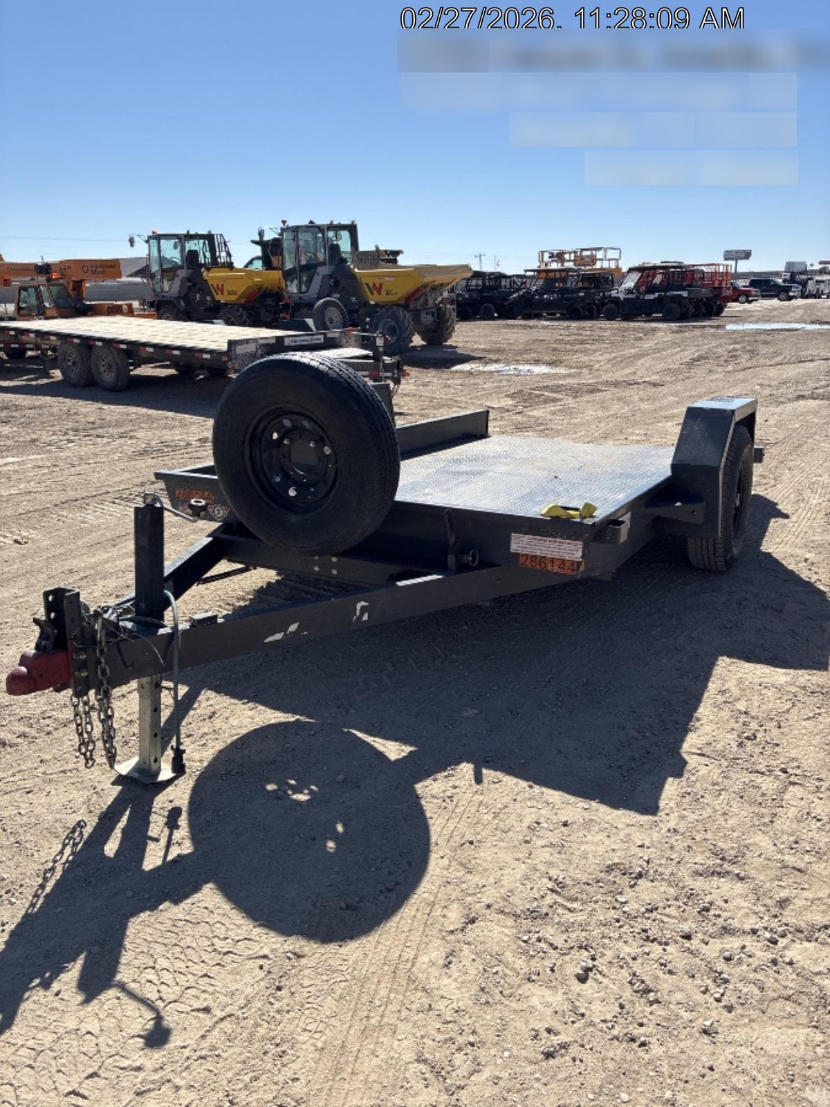 2023 LAMAR 12ft Utility