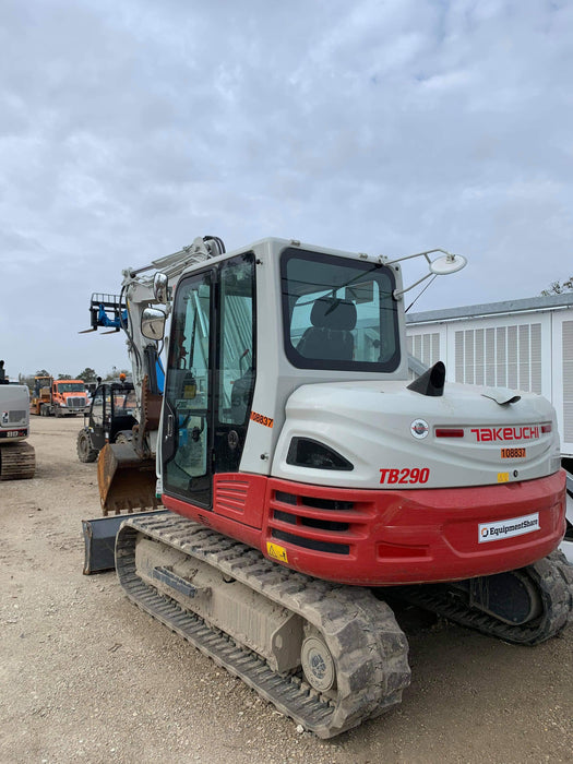 2020 Takeuchi TB290C Cab/Heat/Air, Rubber Tracks, Manual TAG QC
