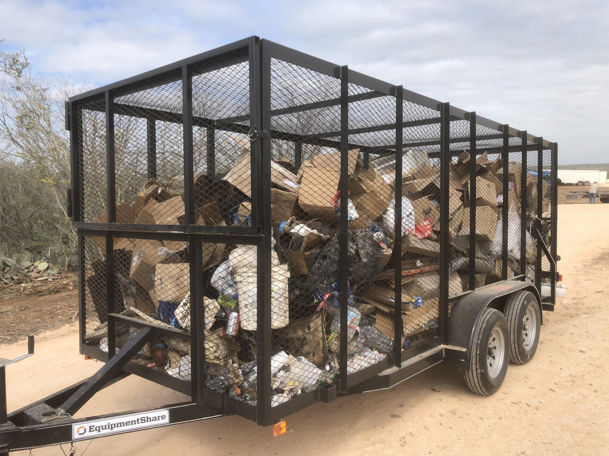2019 CENTEX Trash Trailer