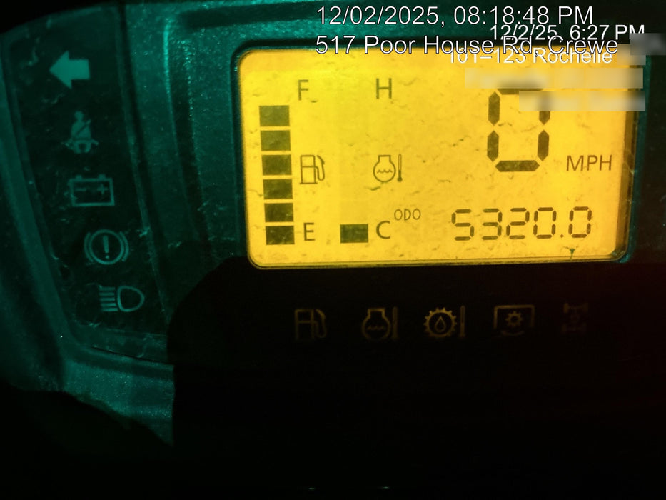 2021 Kubota RTV-X1140W-H Plastic Canopy, Windshield Acrylic Clear, LED Strobe Light, Wire Harness Kit, Back up Alarm