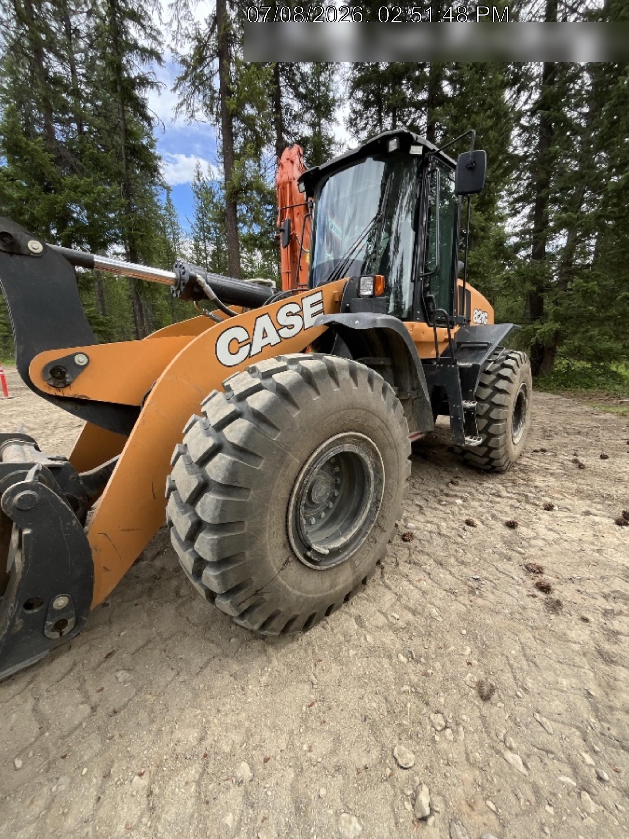 2022 CASE 821G