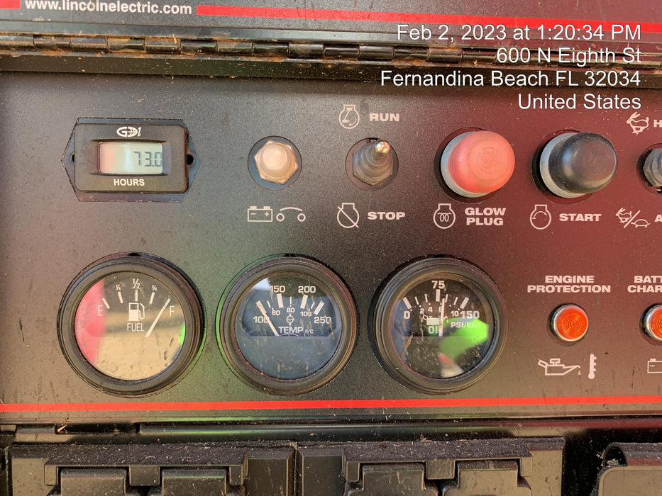 2022 Lincoln Electric LE400 Kubota V1505, Trlr, Cable Rack, Light Kit, ES Decals, T3