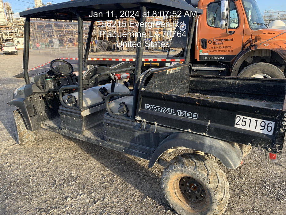 2023 Club Car CA1700D Canopy, Diesel, 4 Passenger