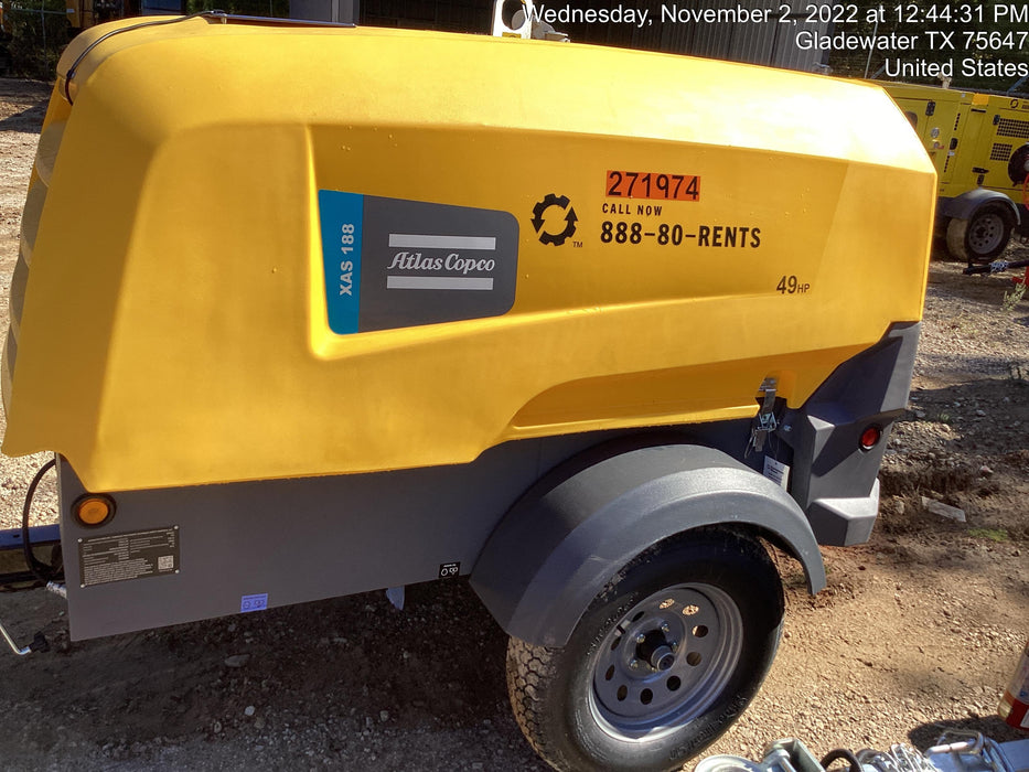 2022 ATLAS COPCO XAS188 CWK