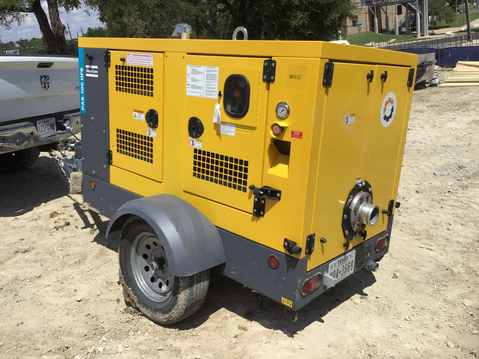 2020 ATLAS COPCO PAS 100 HF CS Enclosed