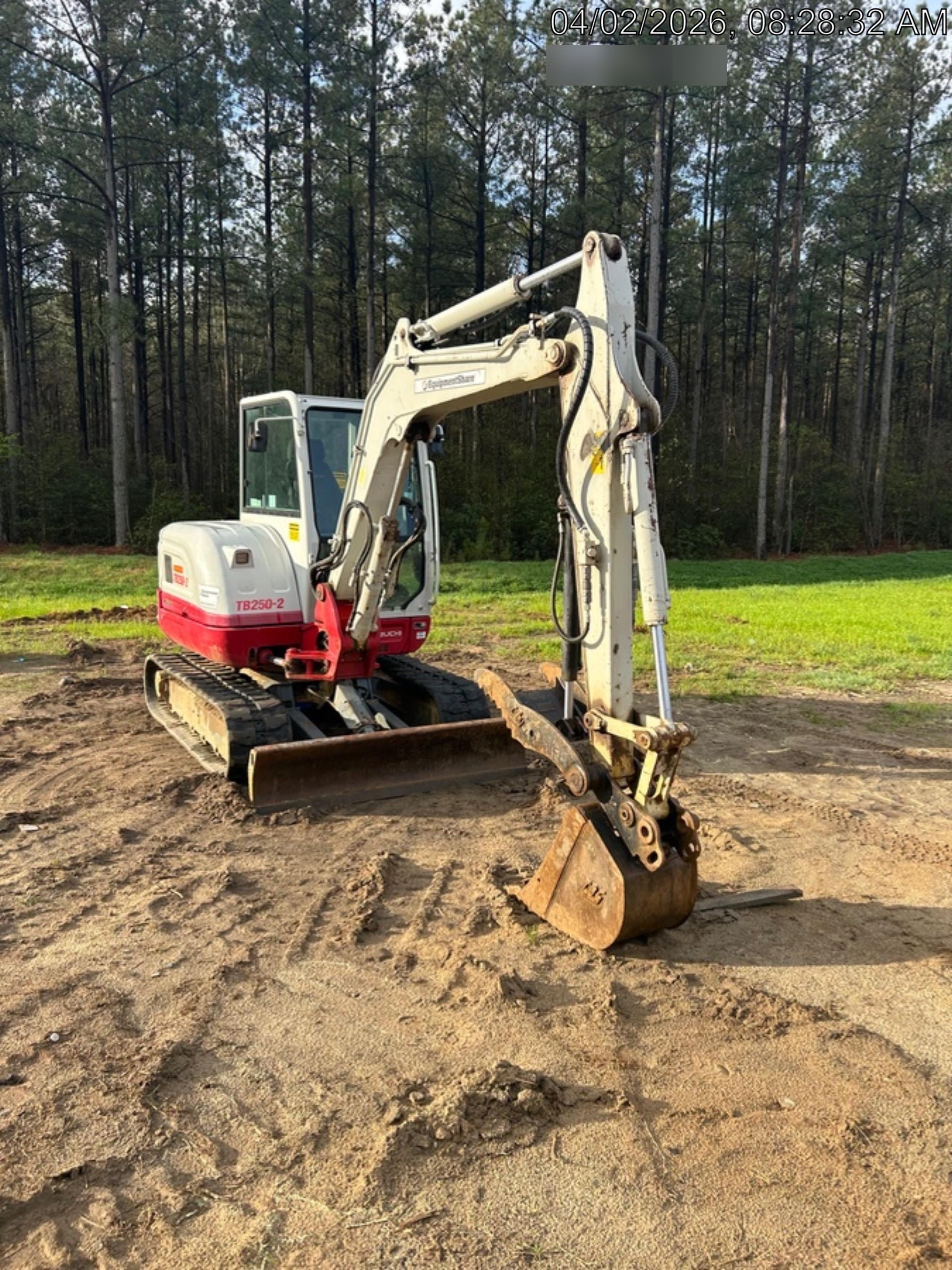 2020 TAKEUCHI TB250-2C