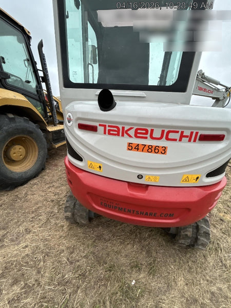 2025 TAKEUCHI TB235-2CR