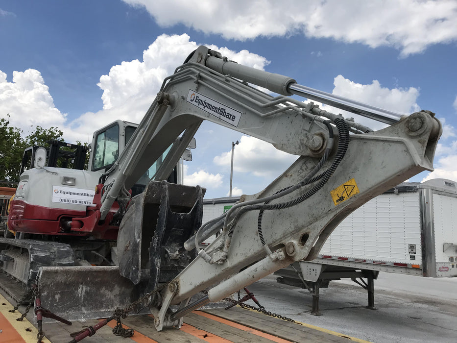 2019 Takeuchi TB290 Takeuchi TB290 Cab/Heat/AC w/Rubber Tracks, Auxiliary Hydraulics, Dozer Blade, Manual QC, 18/24/36" Buckets, Hydraulic Thumb Installed