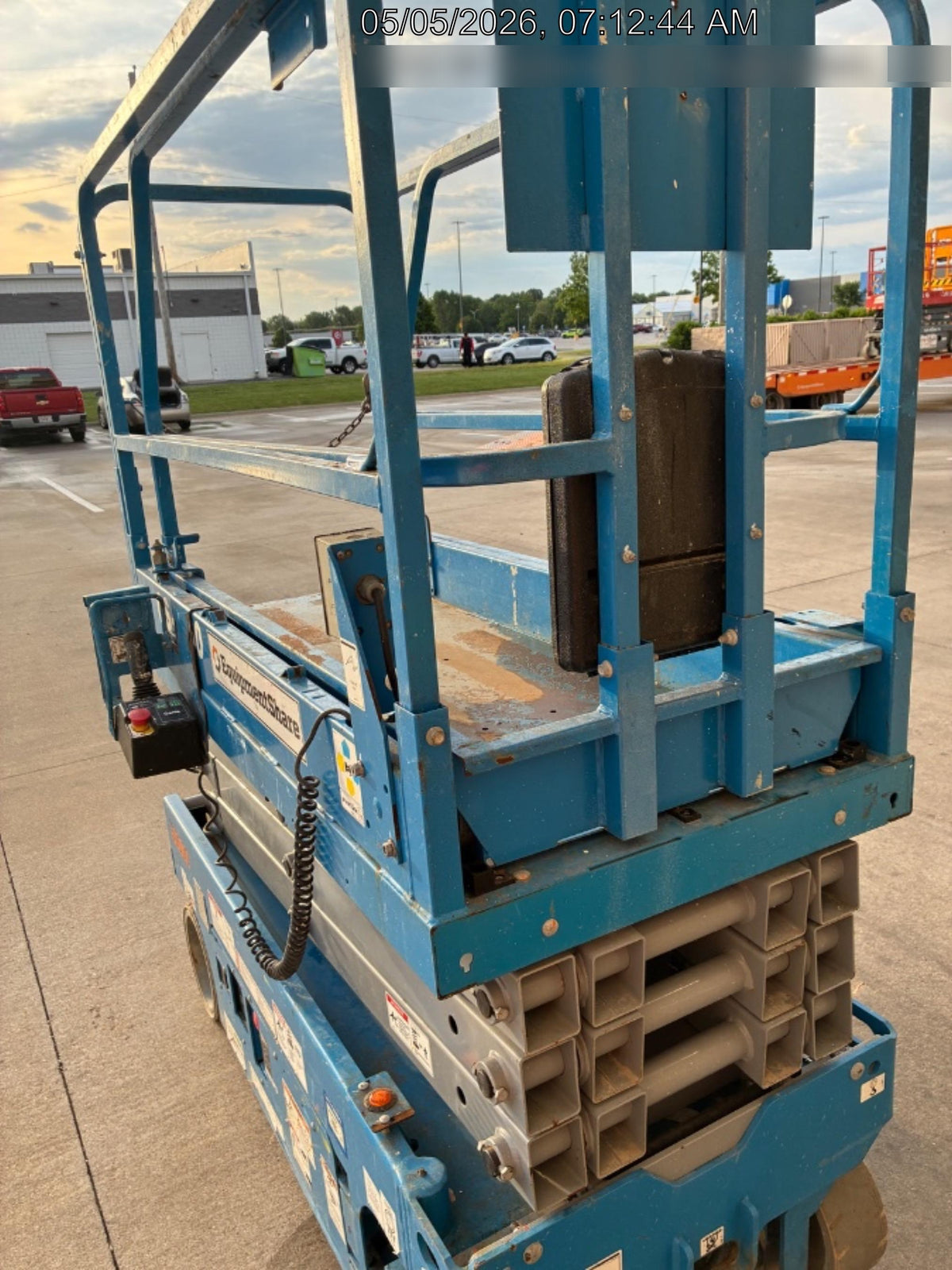 2019 Genie GS-1930 Fixed Rails with Chain Entry