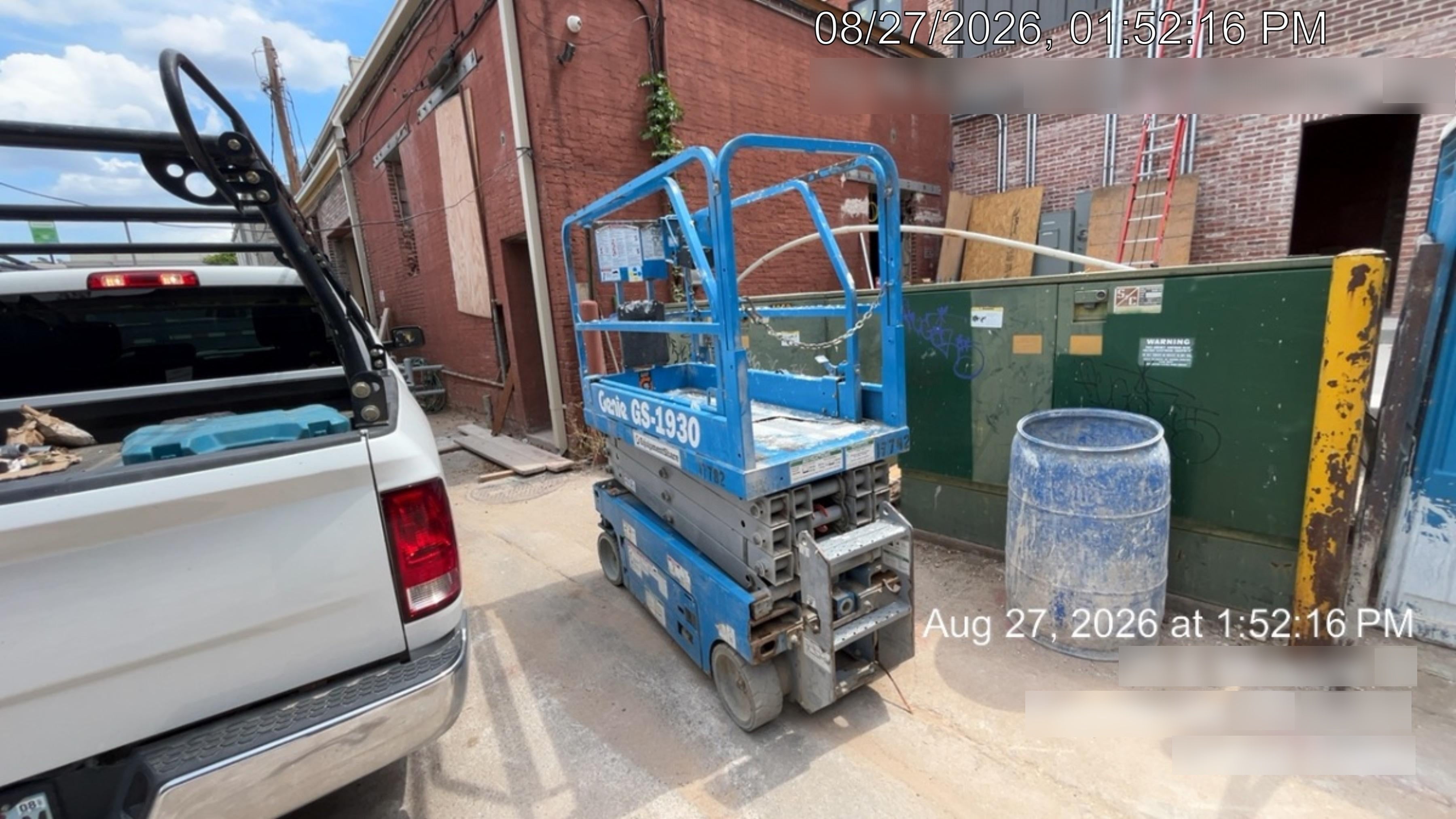 2018 Genie GS-1930 Genie GS-1930 w/Fixed Rail, Chain Entry