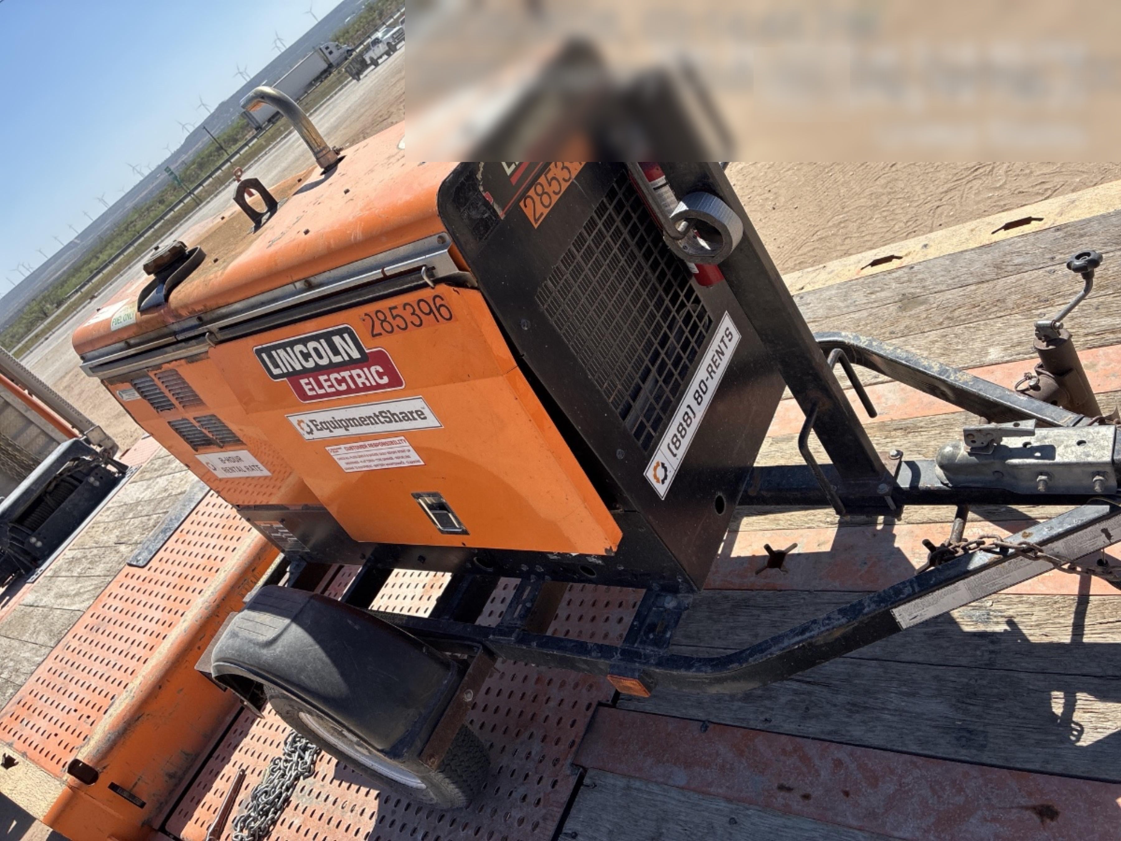 2022 Lincoln Electric LE400 Kubota V1505, Trlr, Cable Rack, Light Kit, ES Decals, T3