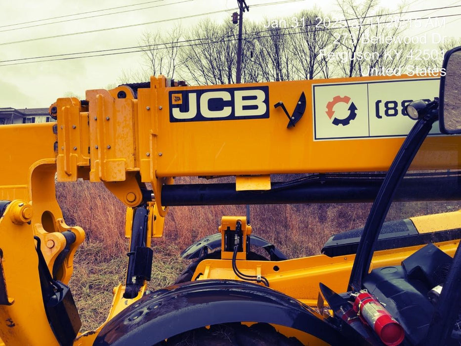 2020 JCB 510-56 Canopy, Solid Tires, Work Lights, Beacon, Aux Hydraulics, Back up Alarm, Lifting Eye, ES Decals
