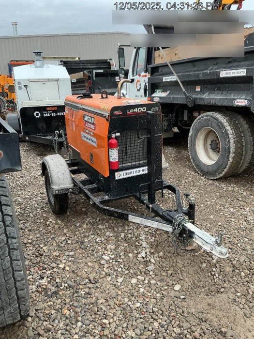 2022 Lincoln Electric LE400 Kubota V1505, Trlr, Cable Rack, Light Kit, ES Decals, T3