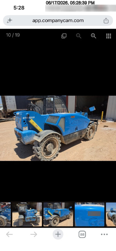 2019 GENIE GTH-5519