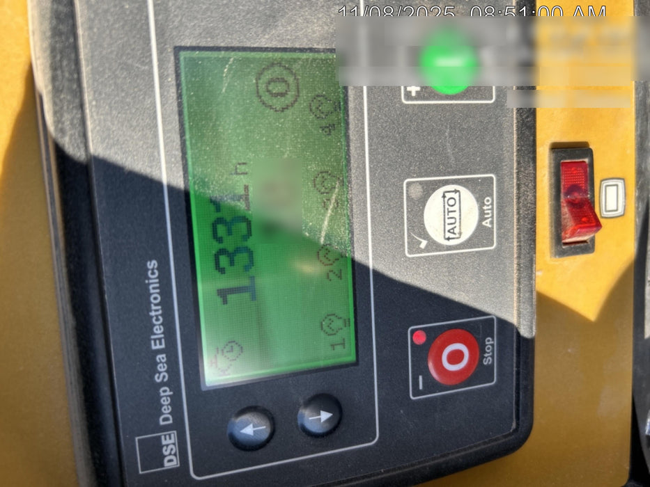 2022 Allmand NLV3GR (4) LED Light Fixture 350W, 23' Vertical Mast, 3kW Prime, Towable, ES Decals, T3