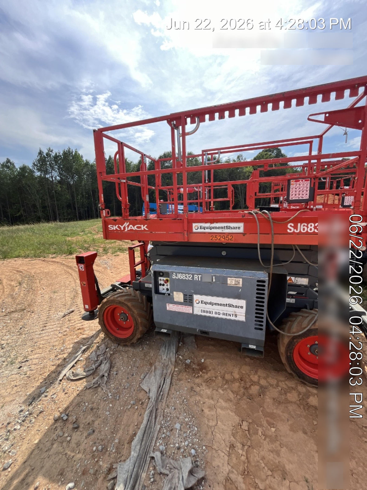 2022 SKYJACK SJ6832 RT