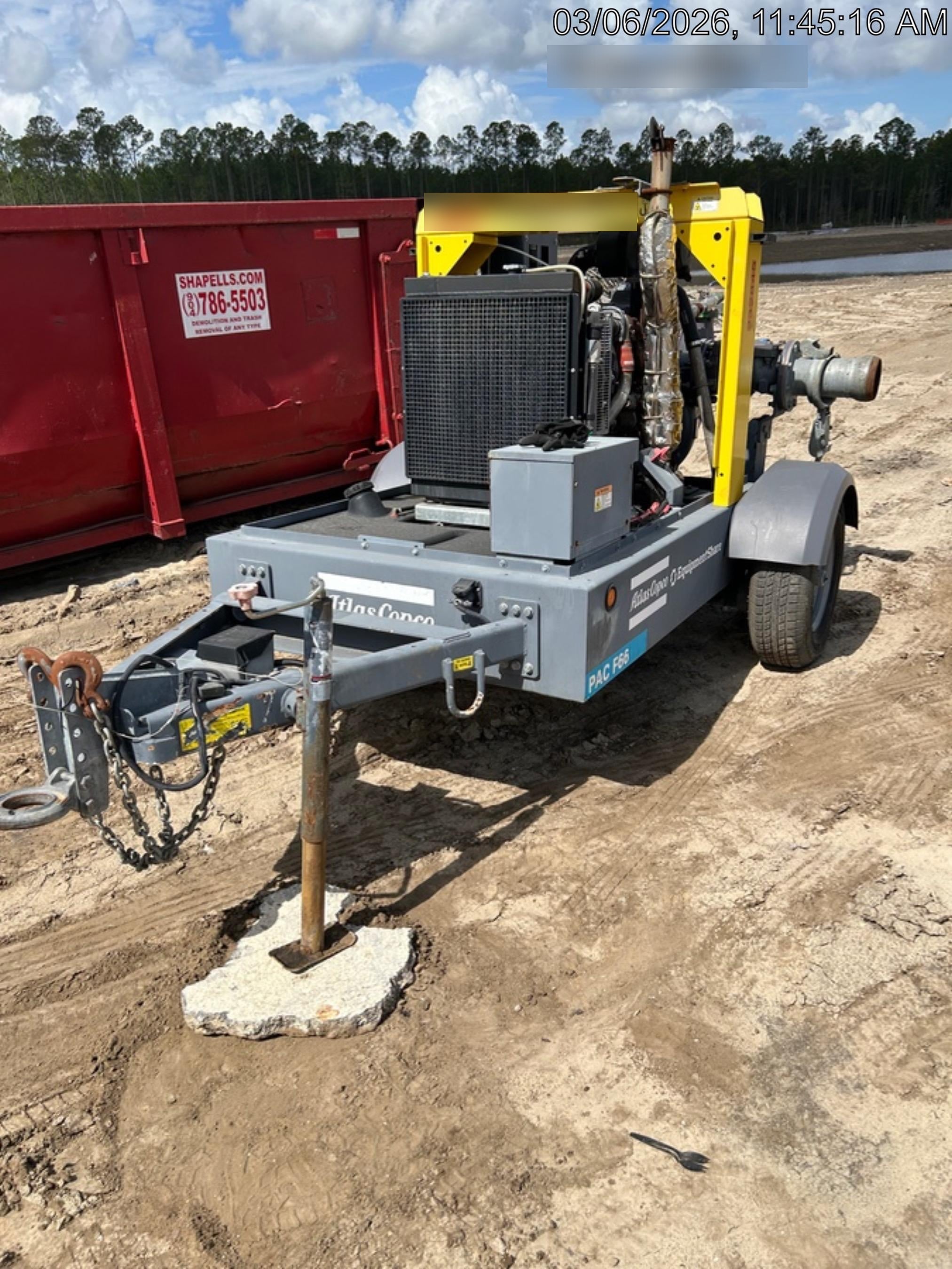 2022 ATLAS COPCO PAC F66 KD