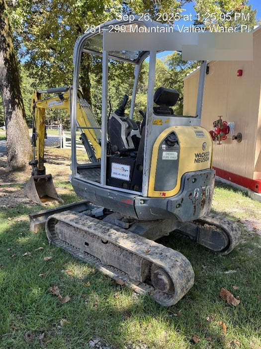 2018 WACKER NEUSON EZ28