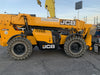 2020 JCB 510-56 Cab/Heat/Air, 74 HP, Solid Tires, STD Worklight, Beacon, Aux Hydraulics, Lifting Eye, Back up Alarm w/66" Carriage/60" Forks