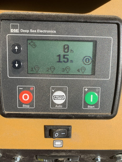 Allmand NLV3GR (4) LED Light Fixture 350W, 23' Vertical Mast, 3kW Prime, Towable, Deep Sea L401, Leveling Jacks, Yanmar T4F 5.8hp