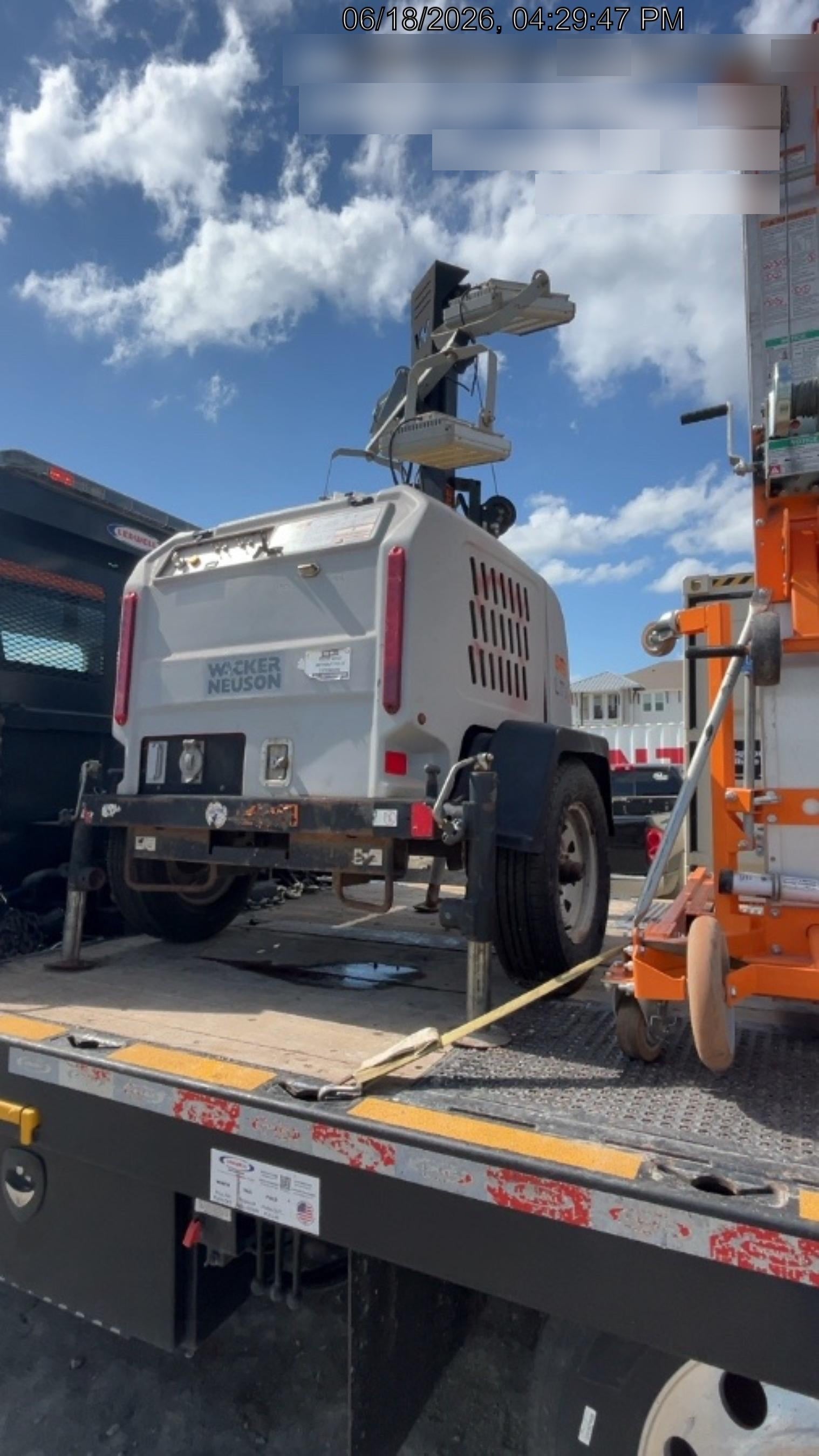 2019 Wacker Neuson LTV6K-LED Standard LED Towable Light Tower w/None