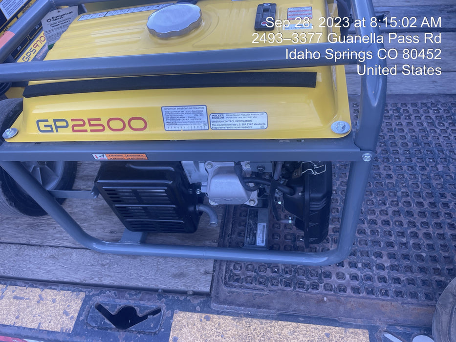 2021 WACKER NEUSON GP2500A