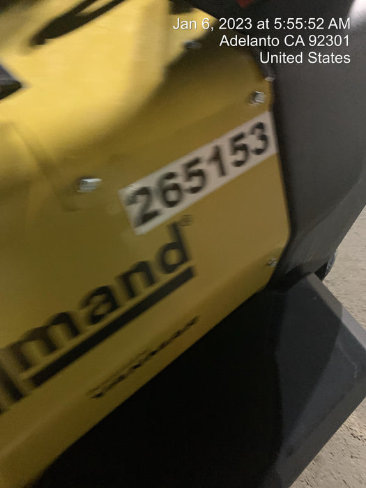 2022 Allmand NLV3GR (4) LED Light Fixture 350W, 23' Vertical Mast, 3kW Prime, Towable, ES Decals, T3