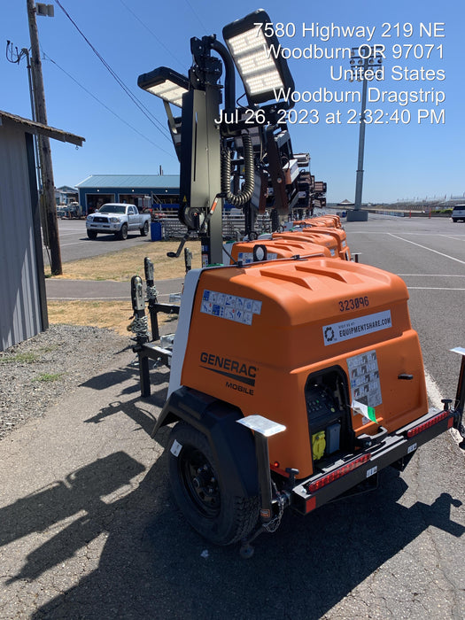 2023 Generac MLT2 Diesel, Flex Switch 120V Input, Powerzone Controller, (4) 320W LED Lights, 4kW Generator, 39.9 Gal Fuel Tank, 2" Ball, T3