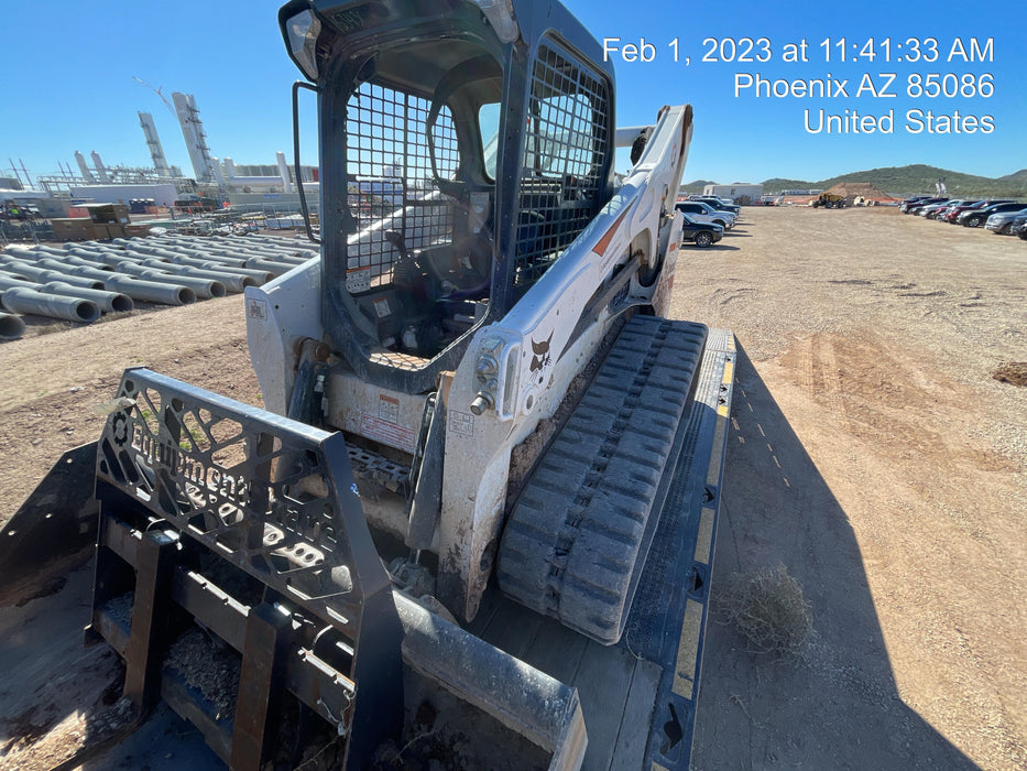 2022 Bobcat T770 92hp Doosan Diesel, Canopy, Rubber Tracks, Manual QC