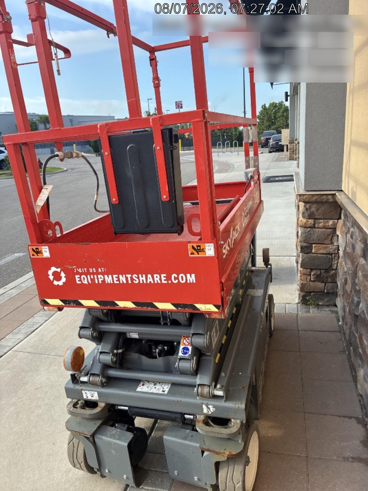 2024 Skyjack SJ3219 Electric Drive, Sld NM Tires, DBcns, RFRails, Power to Platform, T3 + Access Control