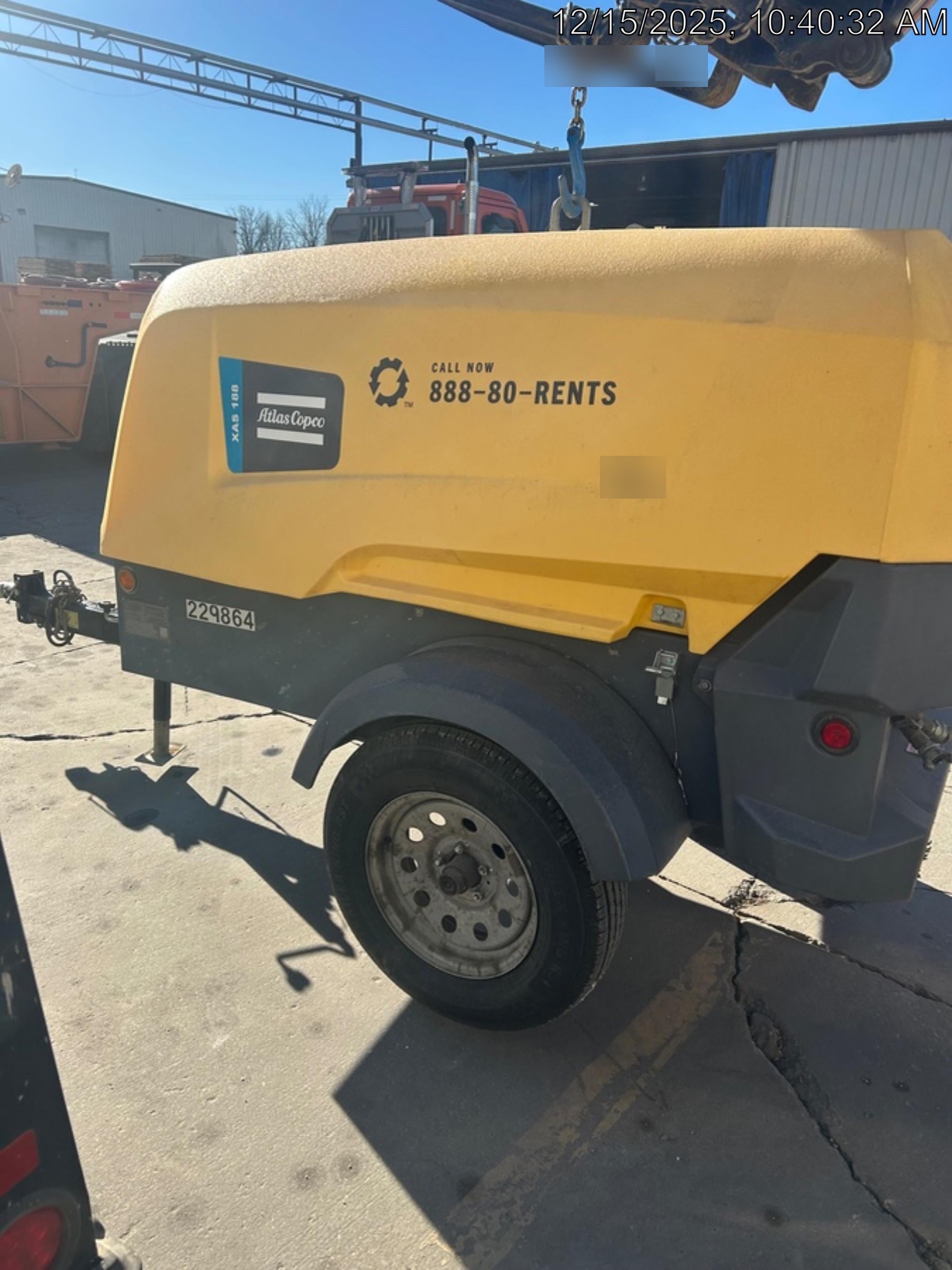 2022 ATLAS COPCO XAS188 CWK