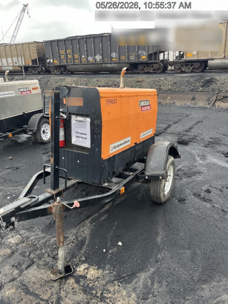 2021 Lincoln Electric Vantage 322 Vantage 322 Ready Pak 3 w/ Decals, ORANGE (includes trailer, cable rack, fender light kit) NO Telematics