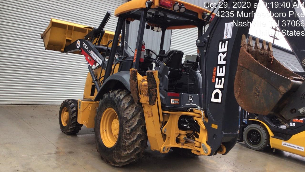 2020 John Deere 310LEP Canopy, 4WD, Standard Stick, Pilot Controls, 2 Way Hydraulics, TAG Manual QC