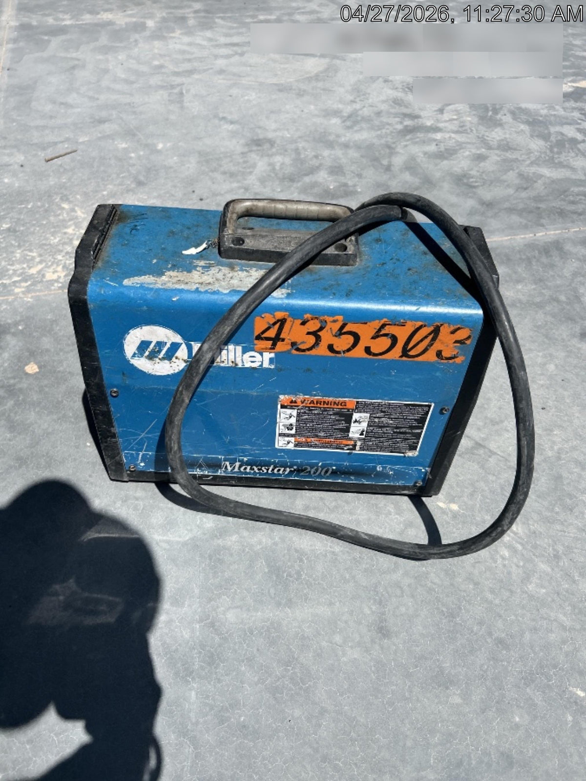 2024 MILLER ELECTRIC MAXSTAR 200