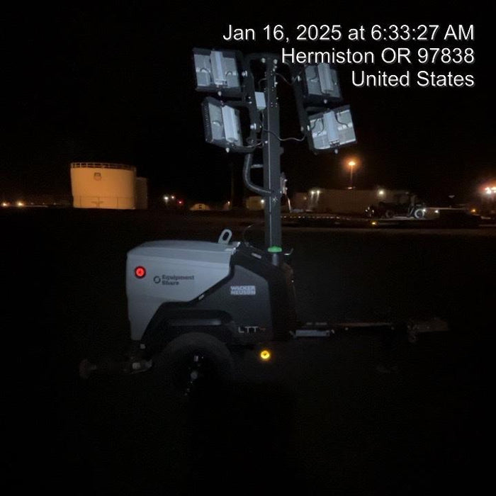 2024 Wacker Neuson LTT4 Diesel, Kohler KDW702, Deep Sea Controller, Auto Start, LED 320W, Bypass Outlet, T3