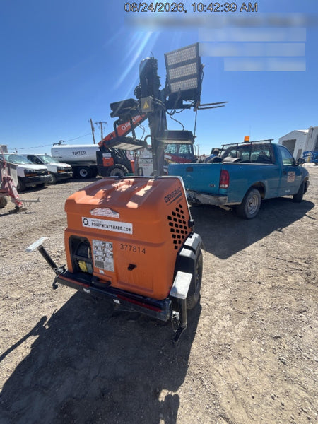 2023 Generac MLT2 Diesel, Flex Switch 120V Input, Powerzone Controller, 
(4) 320W LED Lights, 4kW Generator, 39.9 Gal Fuel Tank, 2" Ball, T3