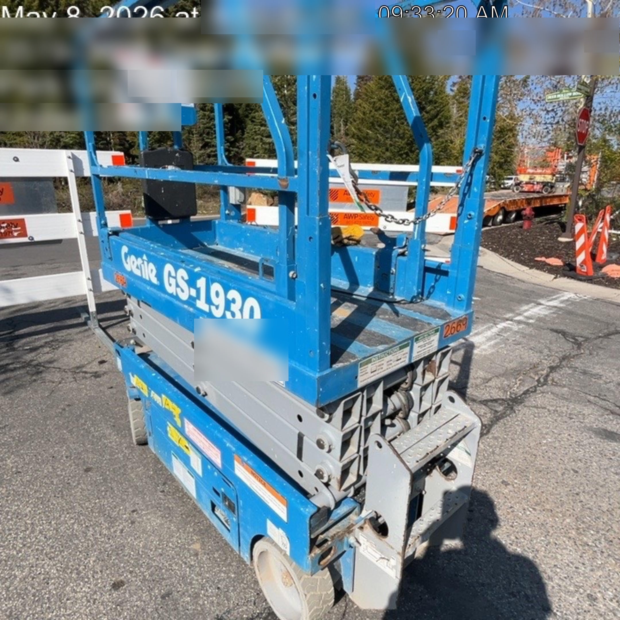 2016 Genie GS-1930 Genie GS-1930 Scissor Lift