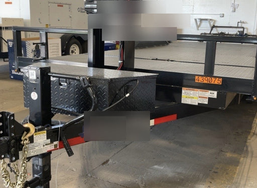 2024 TEXAS PRIDE TRAILERS 21' Lowboy Gravity Tilt Bed 14K Bumper Pull Trailer