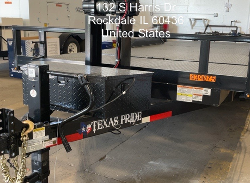 2024 TEXAS PRIDE TRAILERS 21' Lowboy Gravity Tilt Bed 14K Bumper Pull Trailer