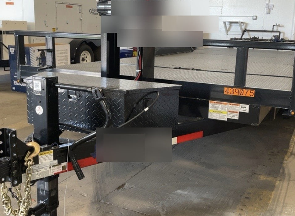 2024 TEXAS PRIDE TRAILERS 21' Lowboy Gravity Tilt Bed 14K Bumper Pull Trailer