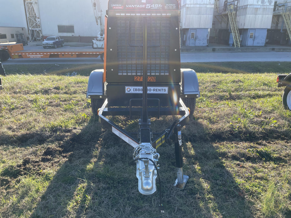 2022 Lincoln Electric Vantage 549X Crosslink Technology, Trailer Mounted, ES Decals, T3