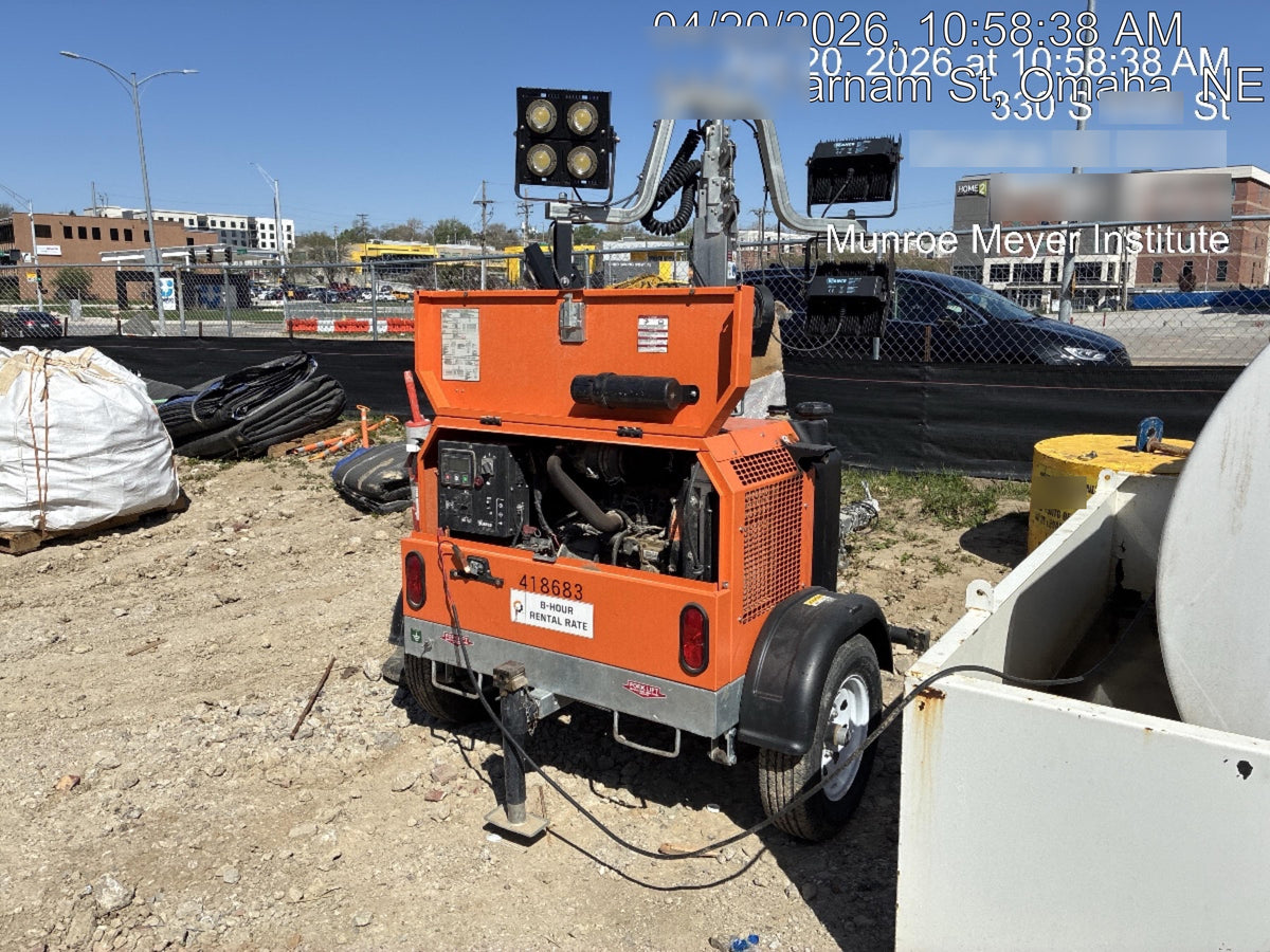 2024 Wanco WLTT-4MM4K Diesel, Deep Sea Controller, Shore Power Plug, Auto Start, (4) 350W LED Floodlights, 4kW Generator, 60 Gal Fuel Tank, 2" Ball, T3