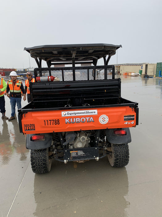 2020 Kubota RTV-X1140W-H Kubota RTVX1140WH 4wd Utility Cart, LED Strobe, Windshield Tempered Glass, Plastic Canopy, Wire Harness Kit, Backup Alarm