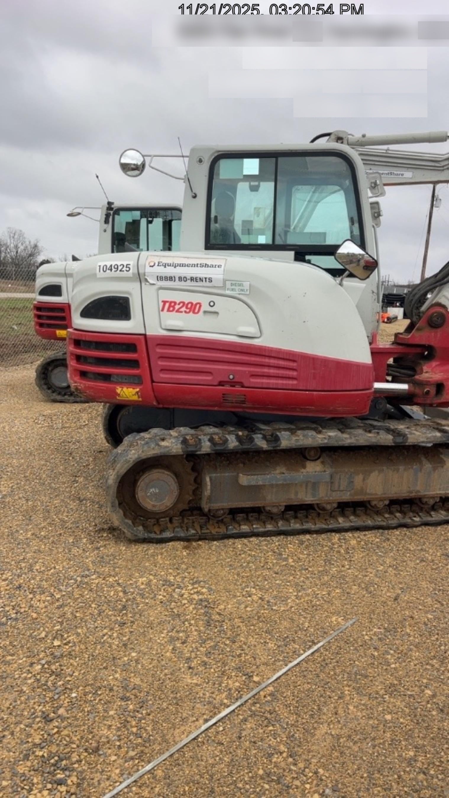 2020 TAKEUCHI TB290C