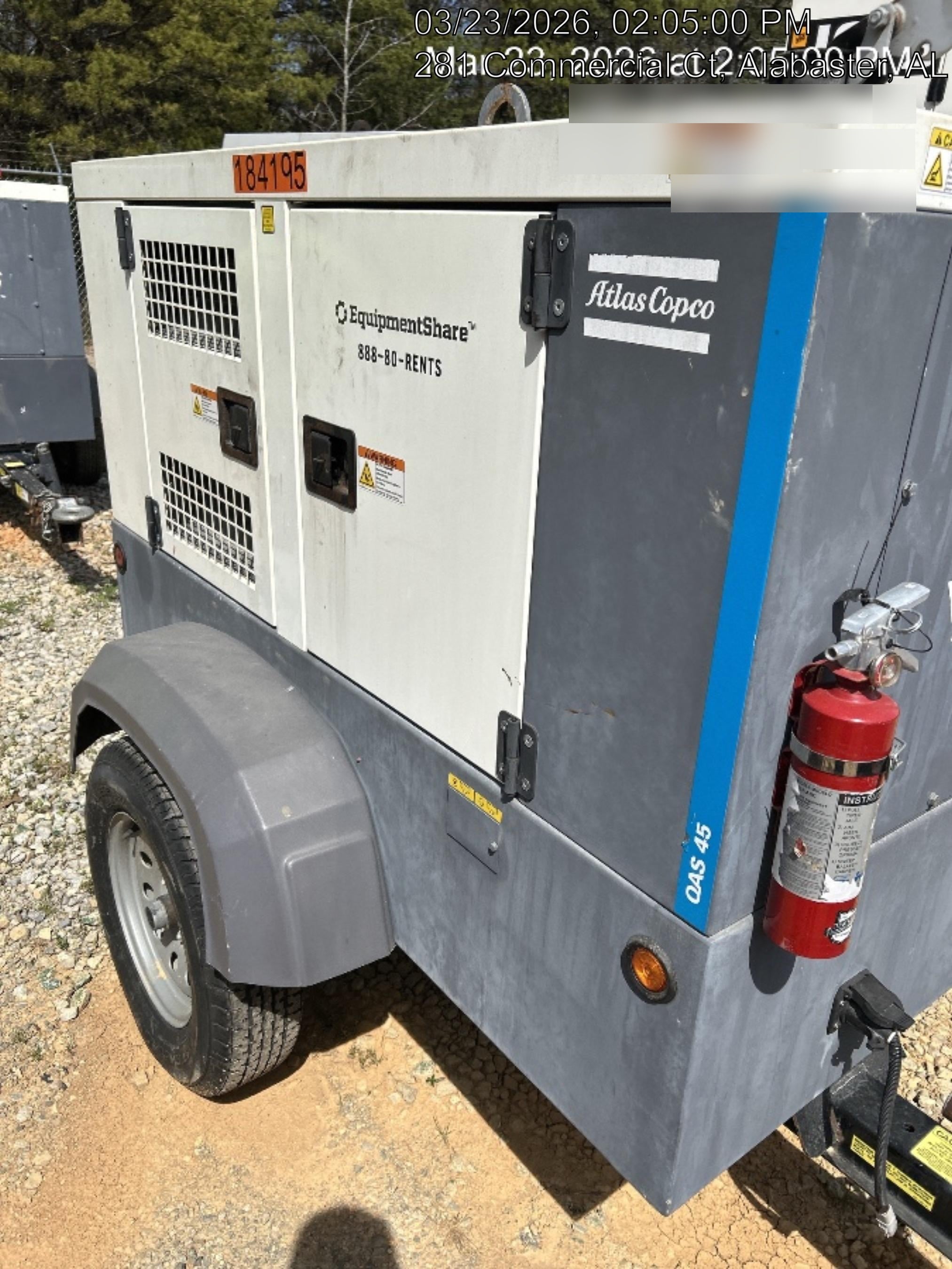2021 ATLAS COPCO QAS45 CWK