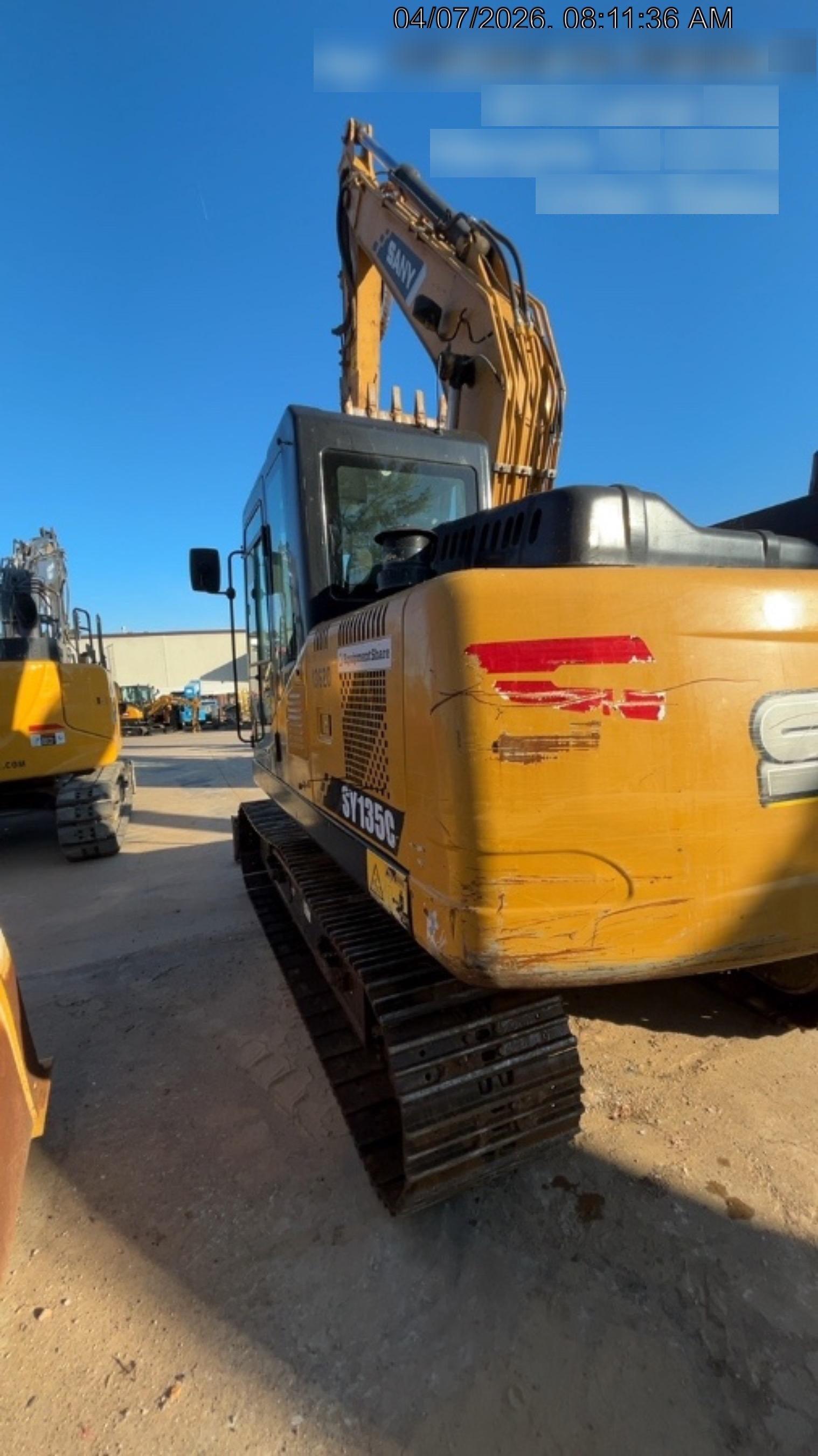 2018 SANY SY135C