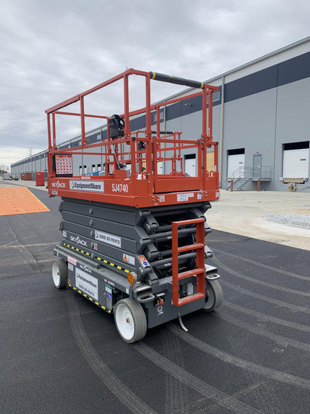 2021 Skyjack SJ4740 Hyd Drive, Sld NM Tires, DBcns, EST