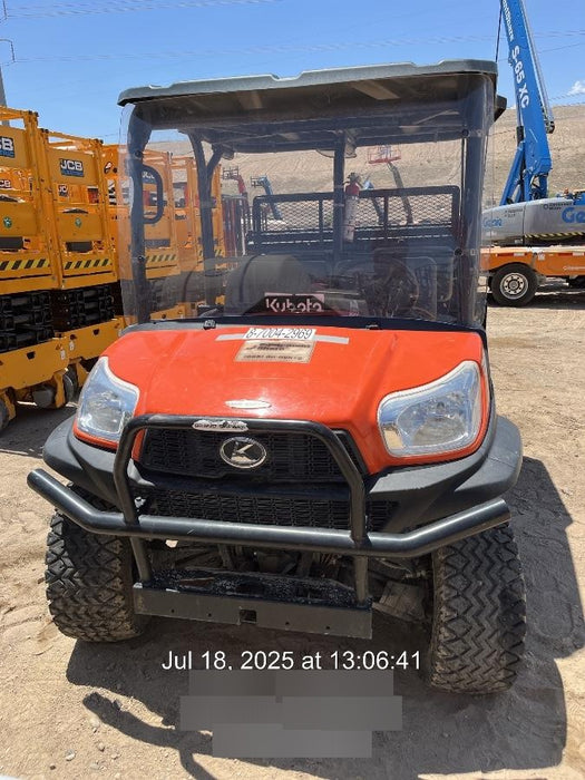 2022 Kubota RTV-X1140W-H Plastic Canopy, Windshield Acrylic Clear, LED Strobe Light, Wire Harness Kit, Back up Alarm