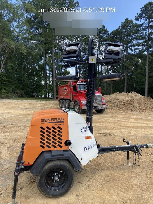 2023 Generac MLT2 Diesel, Flex Switch 120V Input, Powerzone Controller, (4) 320W LED Lights, 4kW Generator, 39.9 Gal Fuel Tank, 2" Ball, T3