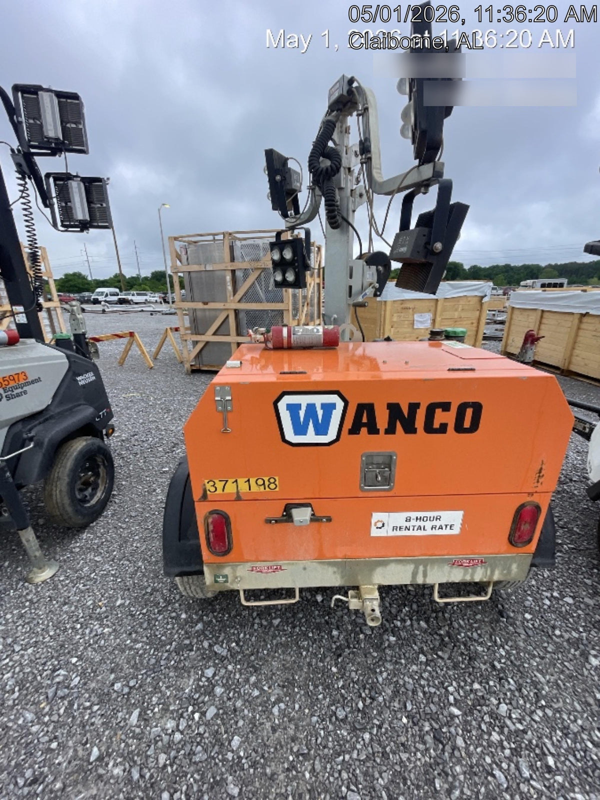 2023 Wanco WLTT-4MM4K Diesel, Deep Sea Controller, Shore Power Plug, Auto Start, (4) 350W LED Floodlights, 4kW Generator, 60 Gal Fuel Tank, 2" Ball, T3